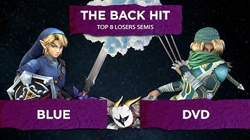 The Back Hit LS - Blue (Link) vs dvd (Sheik)