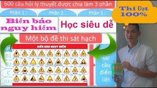 600 câu hỏi lý thuyết lái xe ô tô ( Phần biển báo câu 365 - 429 ) - Thầy Tâm screenshot 5