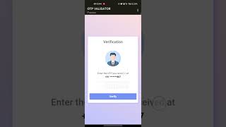 OTP Verification || Only with HTML CSS and JavaScript || Best Project #shorts