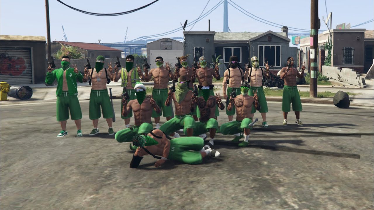 NW-Grove Street montage😜💚
