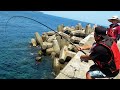 【必見】大魚を絶対に根に入らせない沖縄最強釣り師の剛腕ファイト！【与那国遠征2021夏#4】