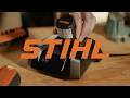 ひとつのバッテリーで、プロのツールが自由自在：STIHL 新CM『STIHL、始動。』篇