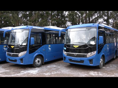 В Троллейбусный парк Йошкар-Олы привезли новые автобусы