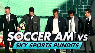 Soccer AM v Sky Pundits | Volley Challenge! w/ Carragher, Redknapp & Le Tissier