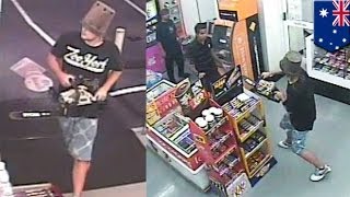 Lasing Na Australian, Nagdala Ng Chainsaw, Nagnakaw At Naghubad Sa 7-Eleven