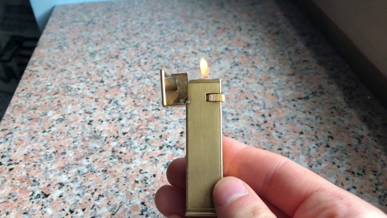 dunhill cartier lighter