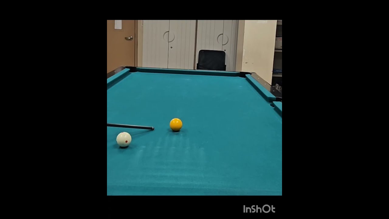 Бильярд-CTE прицеливание (от центра к краю) резы под углом 45 и 60 градусов