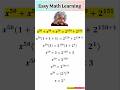 🔢 Math Learning - Part-54 🔥  #math #mathlearning #easy_math_lab