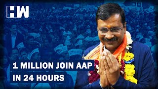 AAP Membership Jumps Up By 1 Million In A Day After Delhi ...