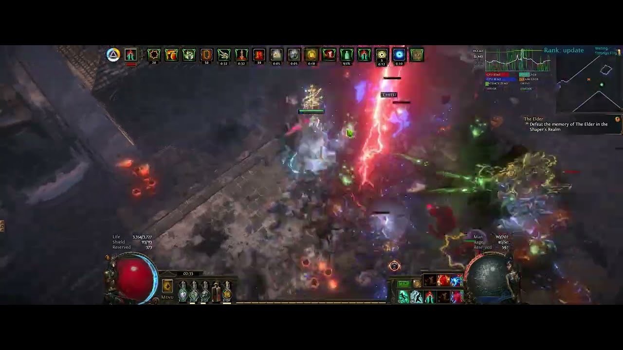 [3.22] Path of Exile: SSF TOTA - Getting #1 Champ in SSF - Moments before hitting 100