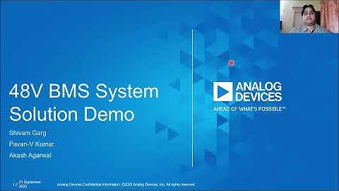 Check out the 48V BMS Demo System from Analog Devices
