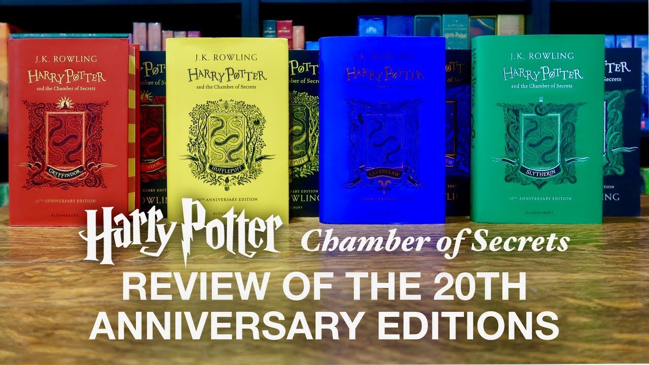 New Harry Potter Dutch Box Set Review th Anniversary Youtube