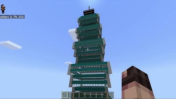 Taipei 101 (Architectural Builds - MineCraft)