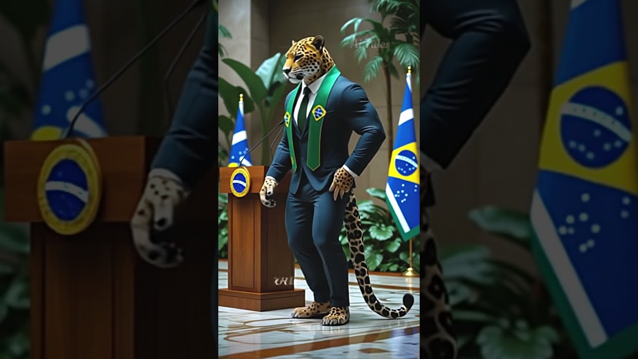 “If Animals Were Presidents of the World 🌍🐾 | Hyper-Realistic AI Motion”