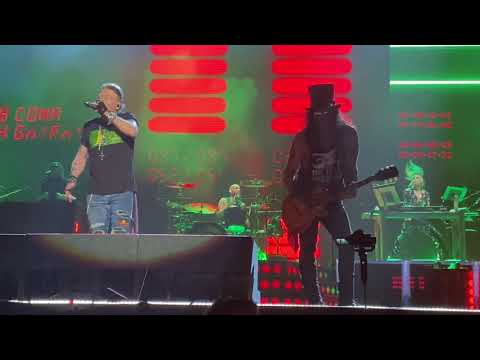 Guns N Roses - Coma, Sydney 27Th Nov 2022, Accor Stadium