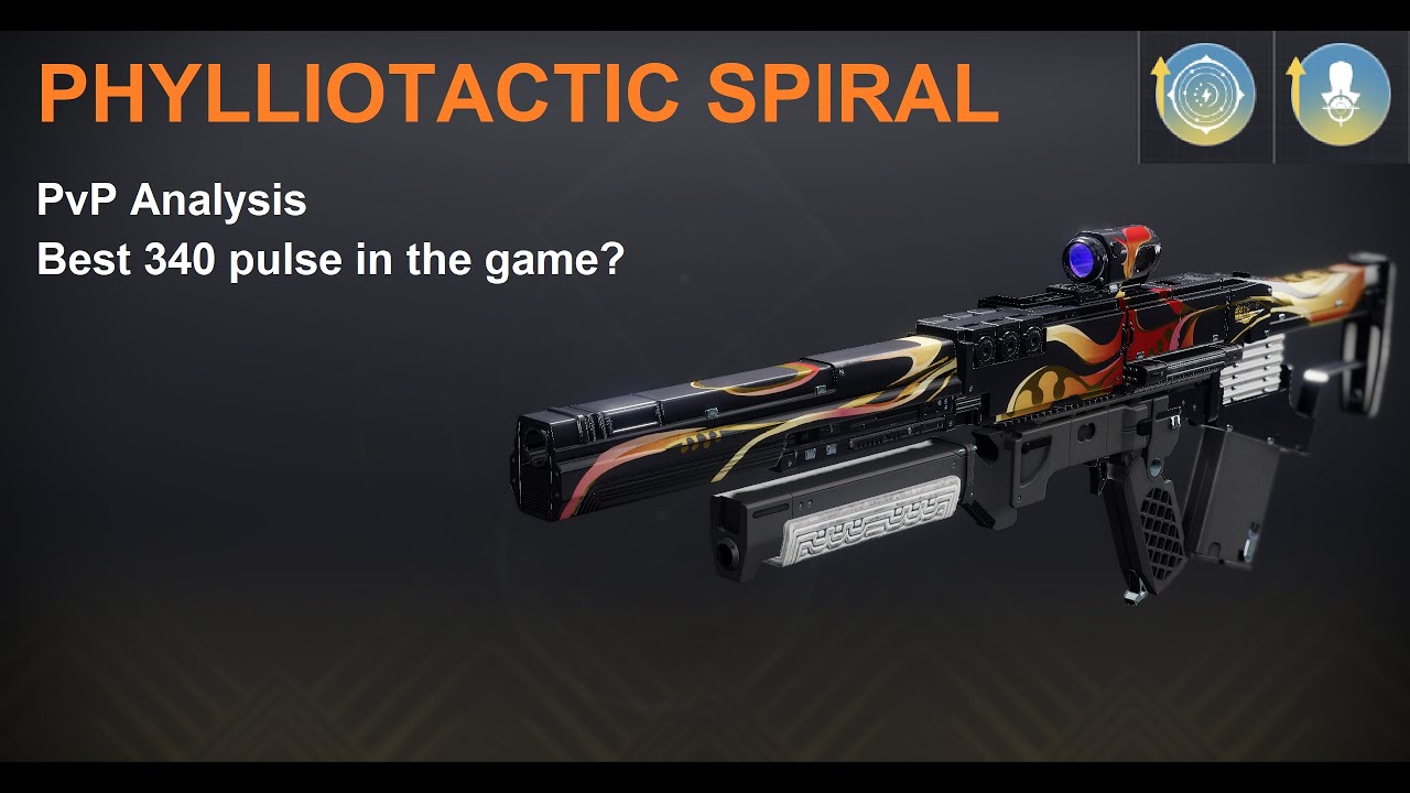 Destiny 2: Lightfall - Phyllotactic Spiral PvP Analysis (Craftable 340