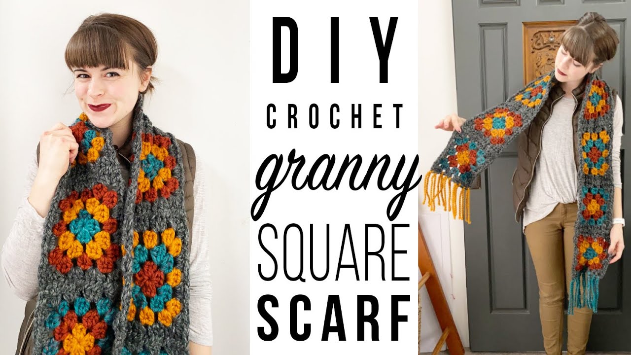 square scarf pattern