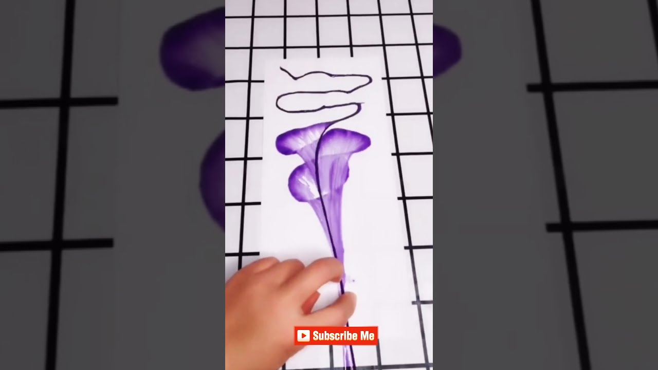 String Pull Painting Easy Art And Beautiful Thread Simple Craft Sketch Drawing
