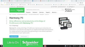 Open Existing Harmony HMI P6 Configuration Using Product Selector | Schneider Electric Support