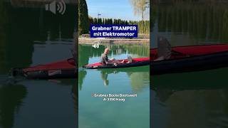 Elektromotor Kajak am Grabner Testsee in A-3350 Haag