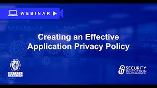 Creating an Effective Application Privacy Policy