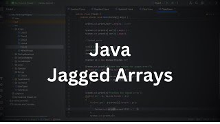Java | Jagged Arrays | Ragged Arrays | Java Programming Tutorial