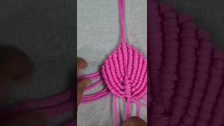 macrame leaf short video #trending #macramemakers #harekrishna #shortsfeed #tiktok