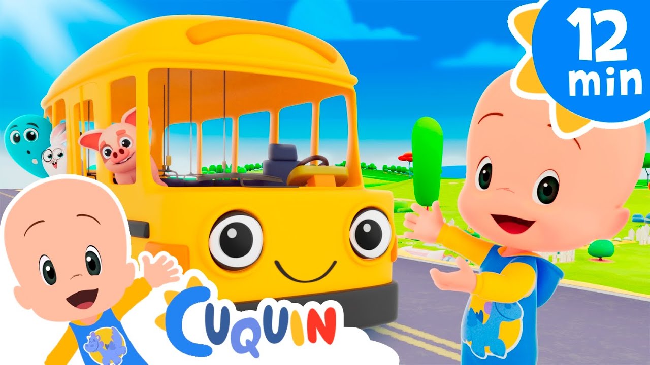 Las ruedas del bus de los animales | Cuquín - canciones y episodios