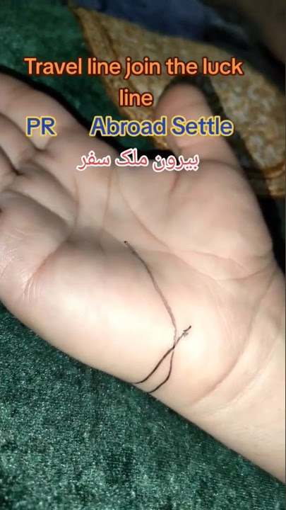Abroad traveling PR foreign settlement #palmist #palmistry #palmreading #palmistry001 #astrology