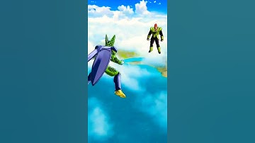 LF Perfect Cell Interaction With Android 16 (special quote) | Dragon Ball Legends