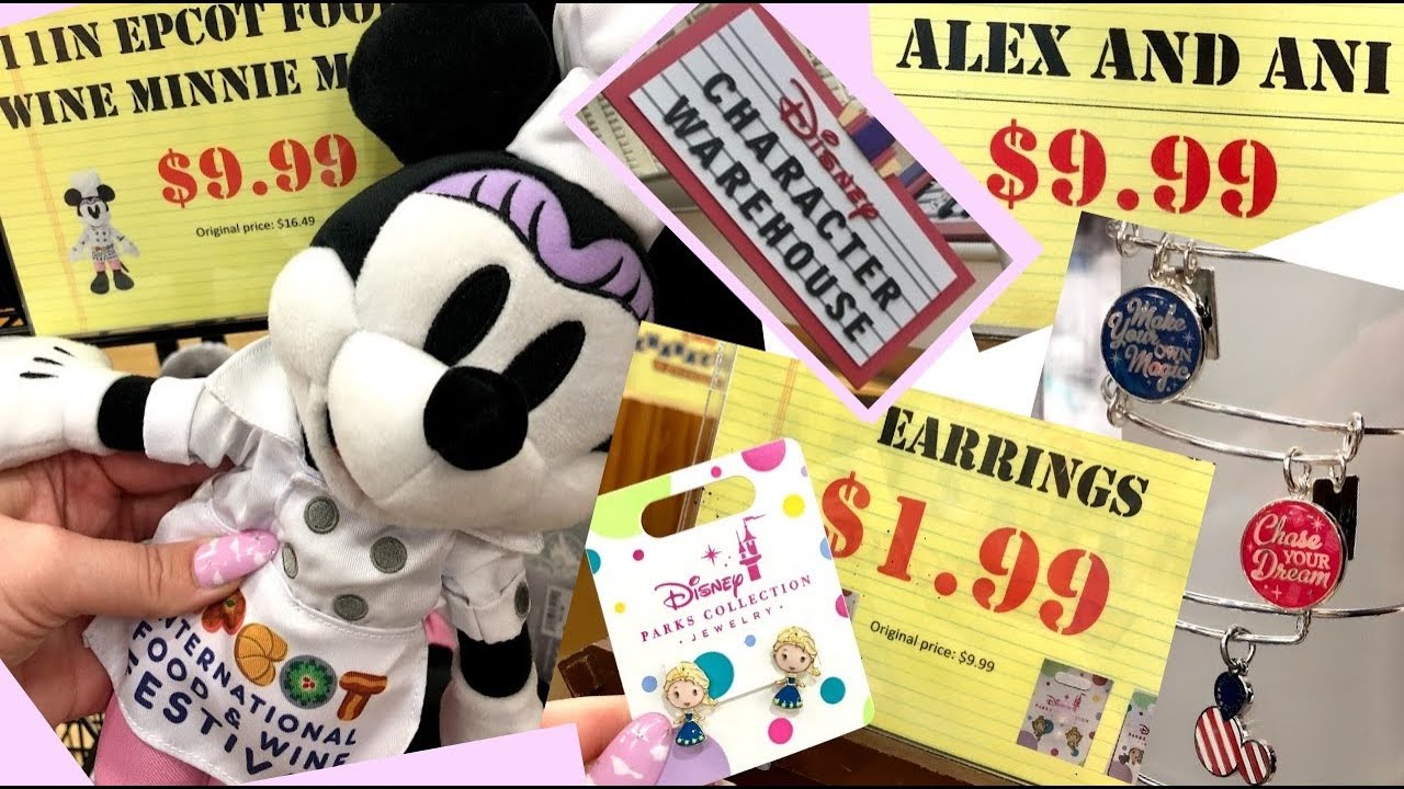 DISNEY CHARACTER WAREHOUSE OUTLET SHOPPING [11/28/19] YouTube