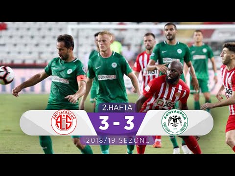 Antalyaspor (3-3) Atiker Konyaspor | 2. Hafta - 2018/19