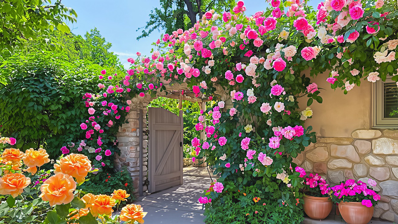Tonton You Won’t Believe What’s Behind This Garden Gate 🌸 A Hidden Flower Paradise 💗🌿 di YouTube Tonton You Won’t Believe What’s Behind This Garden Gate 🌸 A Hidden Flower Paradise 💗🌿 di YouTube