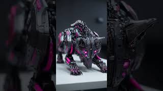 Mechanical Toys in Action Wolf