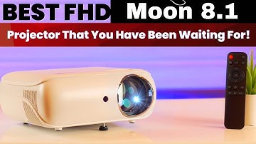 Borsso Moon 8.1 New 2022 Projector ⚡ Brighter FHD  Projector In 2022 ⚡200 Inch Plus Screen