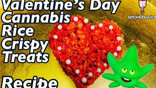 Valentine's Day Cannabis Rice Crispy Treats Recipe