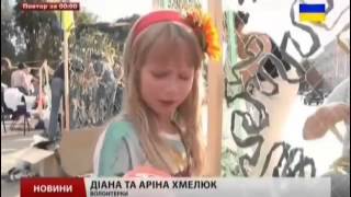Рекордная маскировочная сетка (23.08.15) Украина