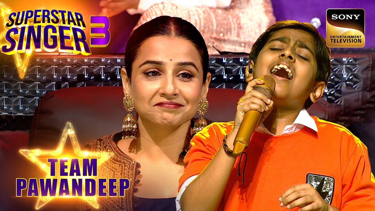 Vidya Ji की Request पर Atharv ने गाया 'Hamari Adhuri Kahani' | Superstar Singer 3 | Team Pawandeep