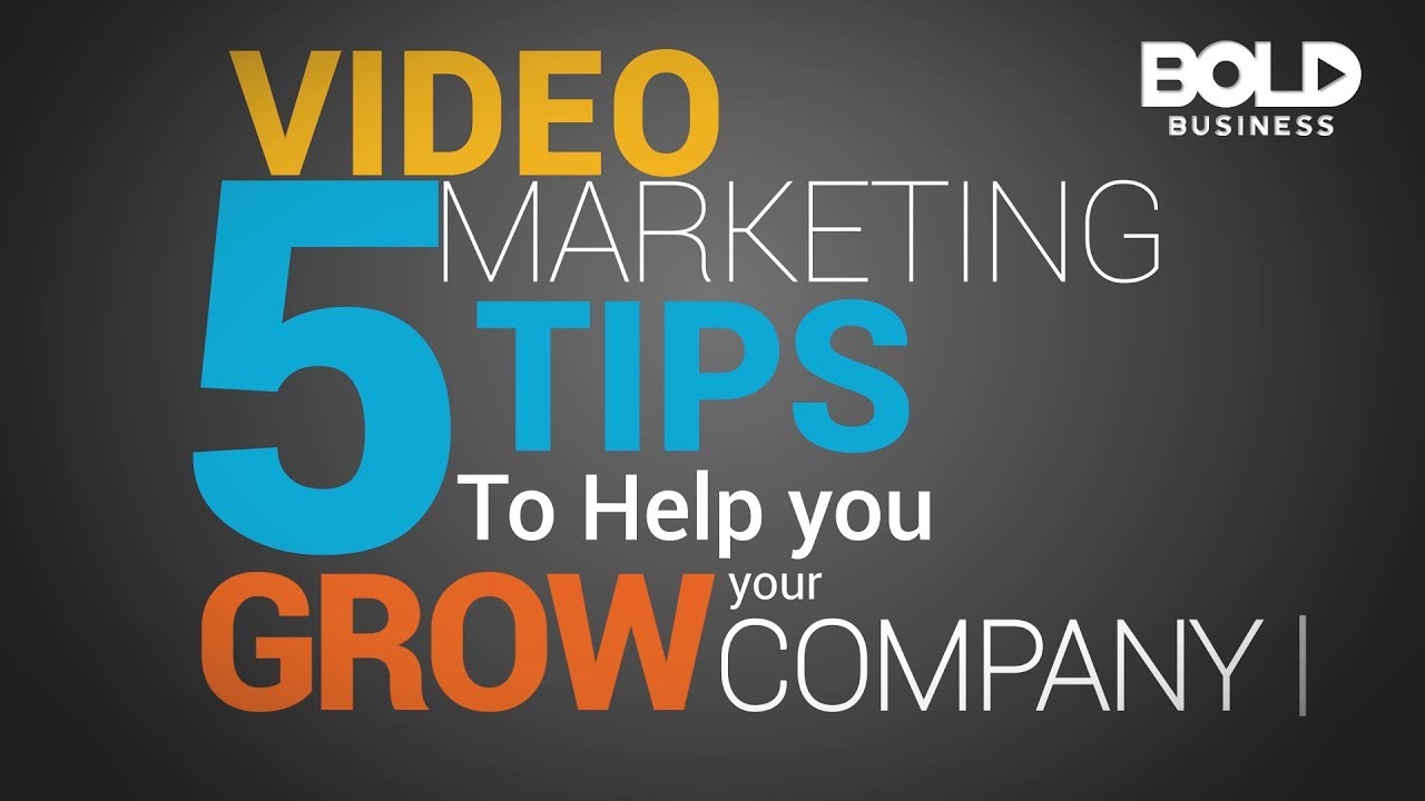 ⁣Five Video Marketing Tips That Will Help You Grow Your Business