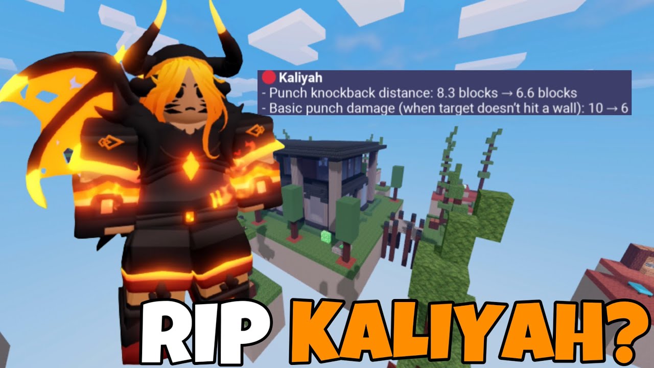 Why KALIYAH KIT Got NERFED So Many Time.. (Roblox Bedwars) 