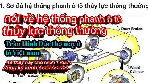 Hệ thống phanh ô tô