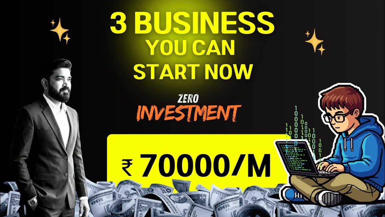 3 Business You can start Now with Zero Investment - YouTube