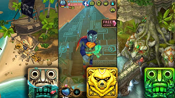 Temple Run 2 Pirate Cove Vs Spirit Run Vs Temple Run 2 Lost Jungle - Endless Run Gameplay