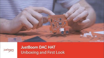 JustBoom DAC HAT - High-quality digital-to-analog converter for the Raspberry Pi