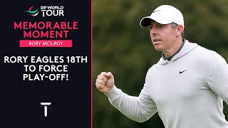 Rory McIlroy's CLUTCH EAGLE on 18th to Force Play-Off | 2025 Amgen Irish Open