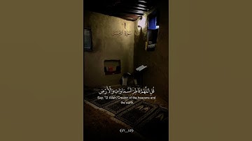 وإذا ذكر الله وحده اشمأزت قلوب الذين لا يؤمنون / القارئ ماهر المعيقلي #قرآن