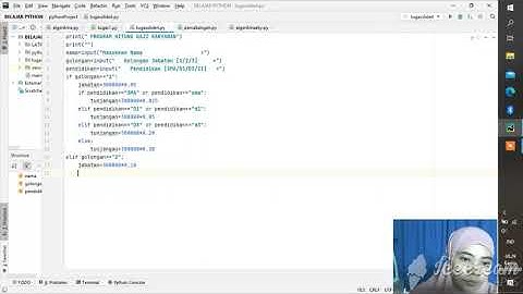PYTHON koding perhitungan gaji karyawan