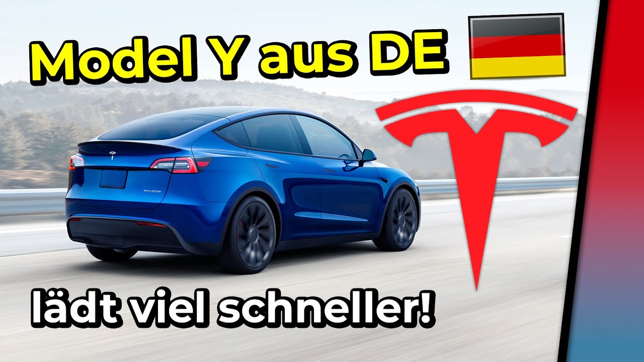Tesla Model Y aus Berlin-Brandenburg lädt viel schneller - neue BYD  Batterie jetzt in Deutschland 
