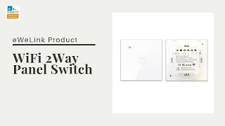 eWeLink-Smart WiFi 2-Way Wall Panel Switch screenshot 1