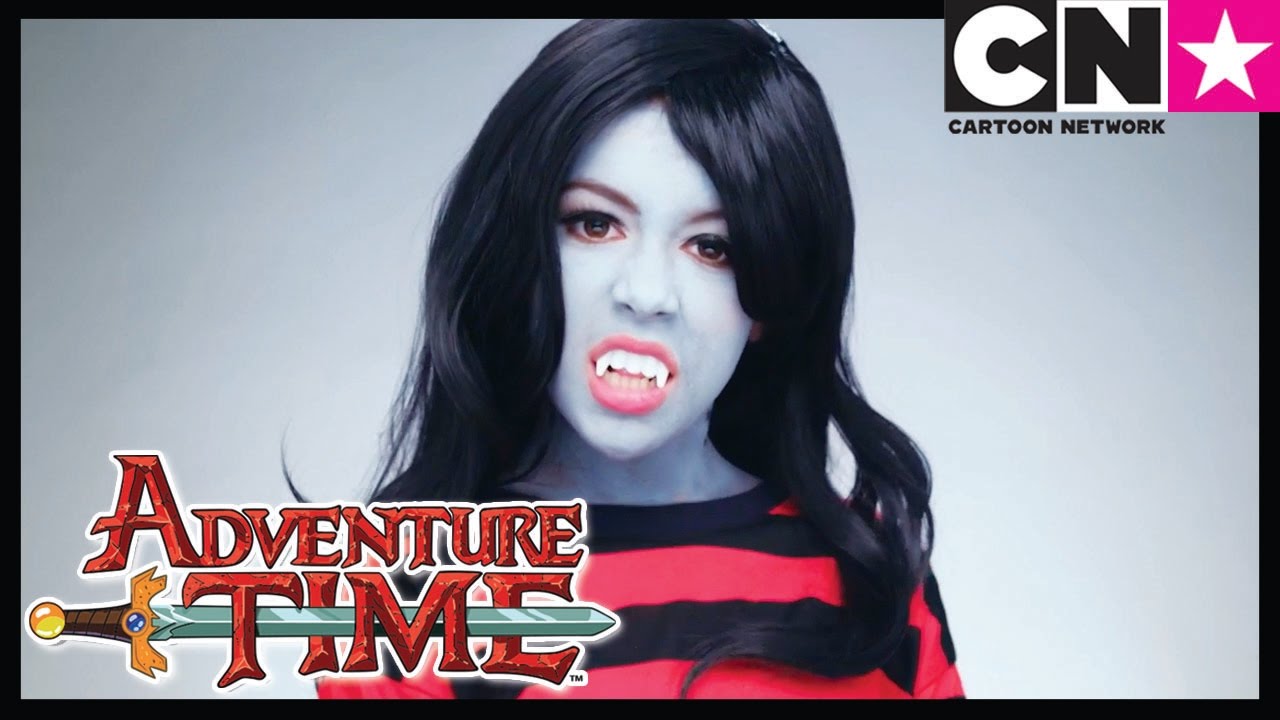 Adventure Time Marceline Makeup Tutorial Cartoon Network YouTube